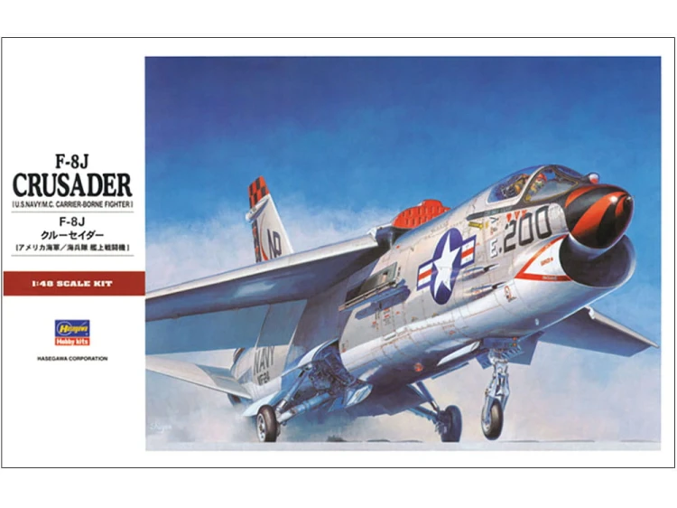 Samolot Chance Vought F-8J Crusader PT26 07226 Hasegawa
