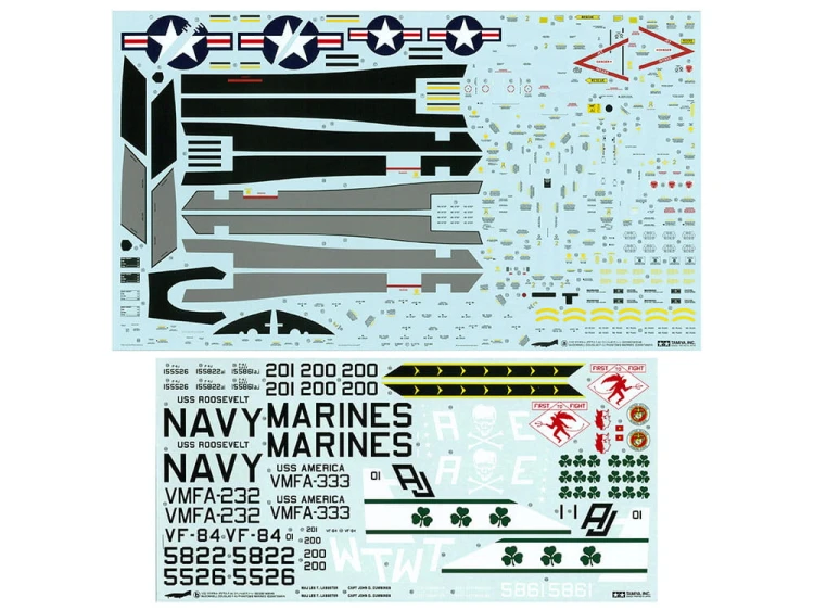 Samolot McDonnell Douglas F-4J Phantom II Marines 60308 Tamiya