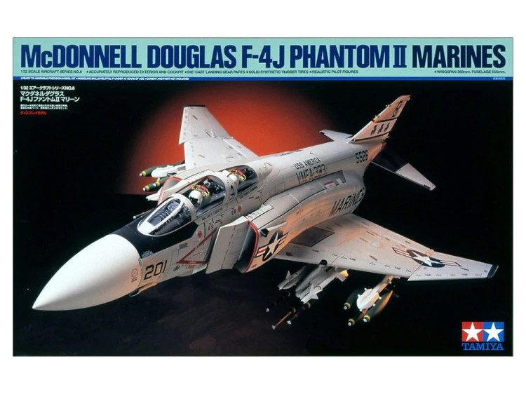 Samolot McDonnell Douglas F-4J Phantom II Marines 60308 Tamiya