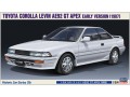 Toyota Corolla Levin AE92 GT Apex Early 1987 HC36 21136 Hasegawa