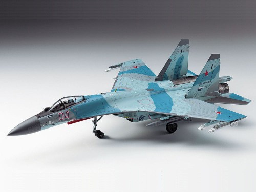 Samolot Sukhoi Su-35S Flanker E44 01574 Hasegawa