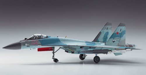 Samolot Sukhoi Su-35S Flanker E44 01574 Hasegawa