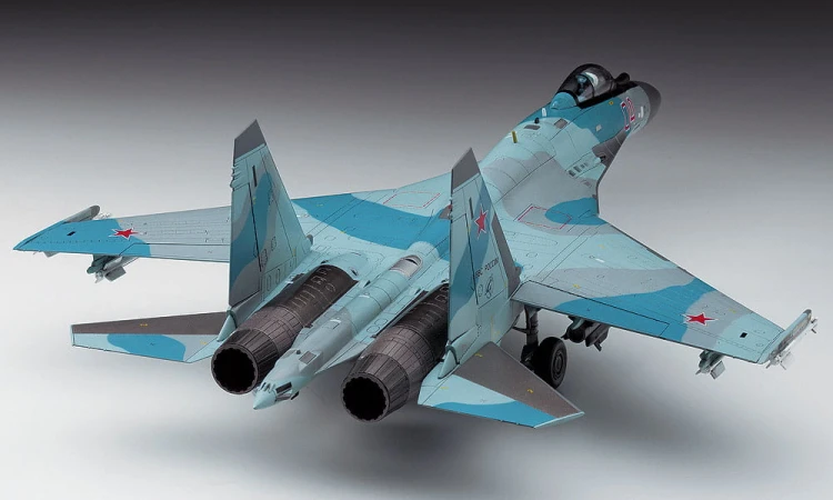 Samolot Sukhoi Su-35S Flanker E44 01574 Hasegawa