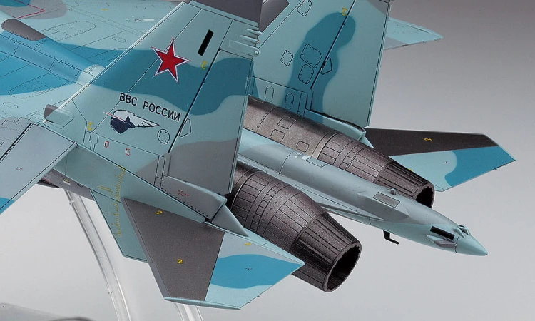 Samolot Sukhoi Su-35S Flanker E44 01574 Hasegawa