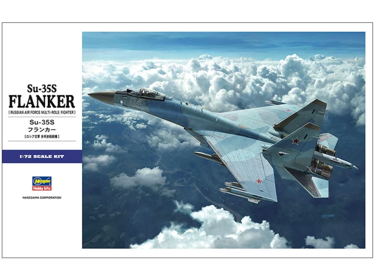 Samolot Sukhoi Su-35S Flanker E44 01574 Hasegawa