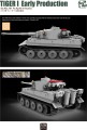 Czołg Tiger I PzKpfw VI Sd.Kfz.181 Ausf.E Early BT-010 Border