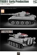 Czołg Sd.Kfz.181 Pz.Kpfw.VI Ausf.E Tiger I Early Production BT-010 Border