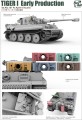 Czołg Tiger I PzKpfw VI Sd.Kfz.181 Ausf.E Early BT-010 Border
