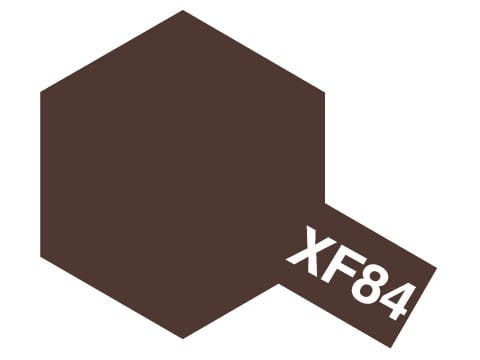 Farba akrylowa XF-84 Dark Iron Flat 81784 Tamiya