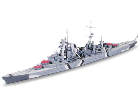Okręt krążownik Prinz Eugen 31805 Tamiya
