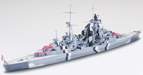 Okręt krążownik Prinz Eugen 31805 Tamiya