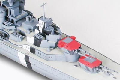 Okręt krążownik Prinz Eugen 31805 Tamiya