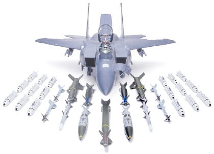 Samolot McDonnell Douglas F-15E Strike Eagle 60312 Tamiya