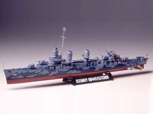 Okręt niszczyciel USS DD-445 Fletcher 78012 Tamiya
