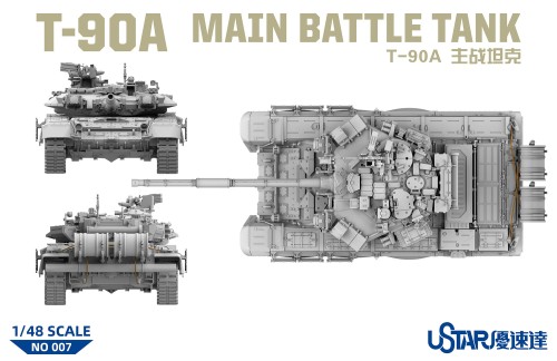 Czołg T-90A NO-007 Ustar