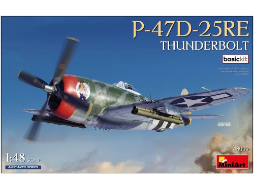 Samolot Republic P-47D-25RE Thunderbolt 48009 MiniArt