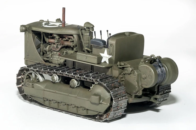 Traktor wojskowy Caterpillar D7 7M 35225 MiniArt
