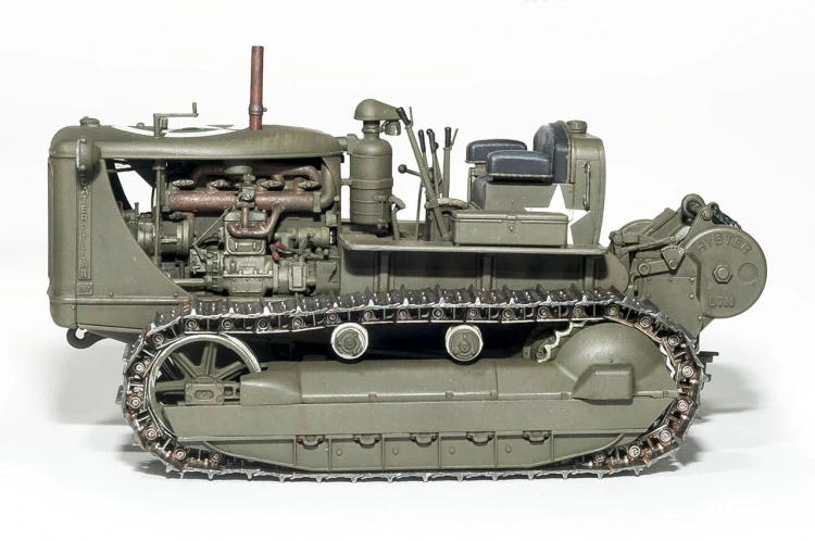 Traktor wojskowy Caterpillar D7 7M 35225 MiniArt
