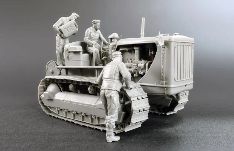 Traktor wojskowy Caterpillar D7 7M 35225 MiniArt