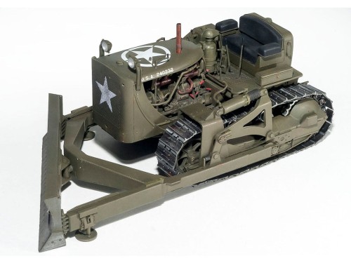 Buldożer wojskowy Caterpillar D7 35195 MiniArt