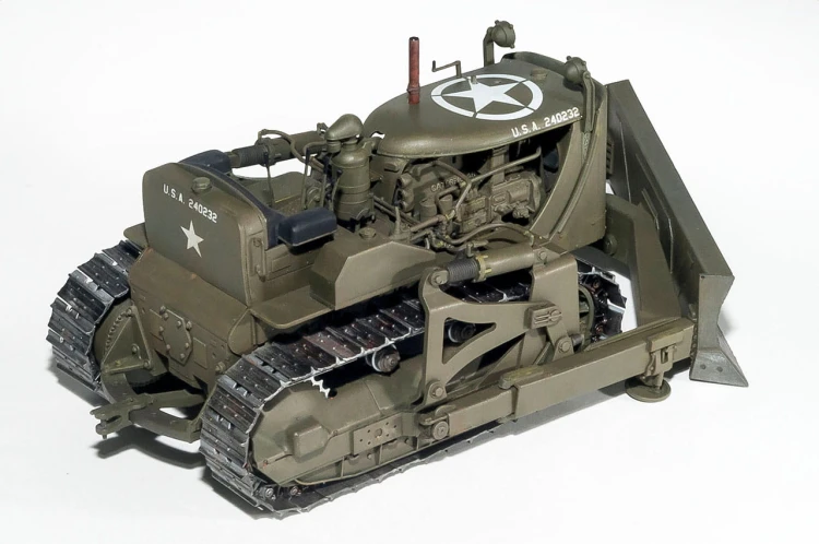 Buldożer wojskowy Caterpillar D7 35195 MiniArt