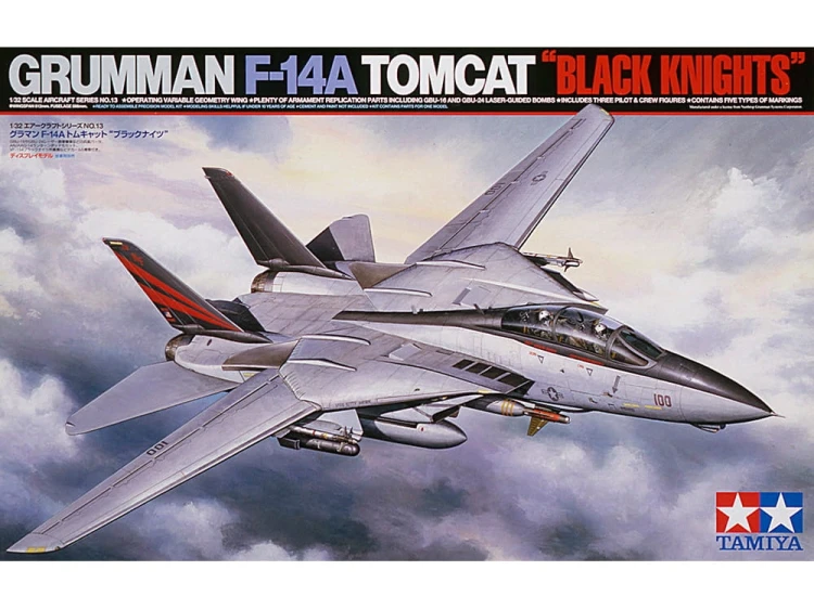 Samolot Grumman F-14a Tomcat Black Knights 60313 Tamiya