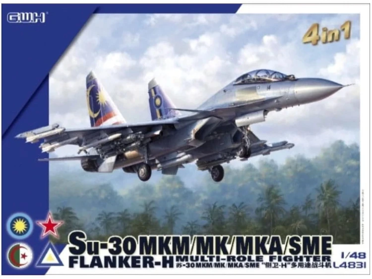 Samolot Sukhoi Su-30MKM/MK/MKA/SME Flanker-H L4831 Lion Roar