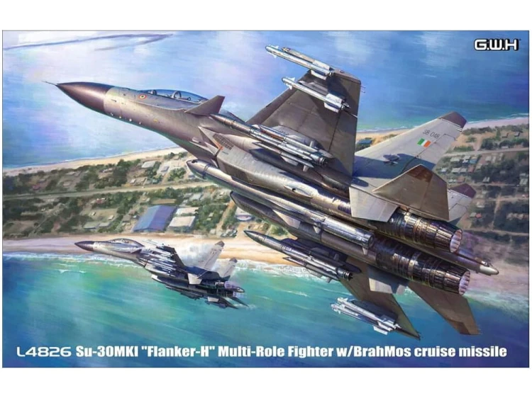 Samolot Sukhoi Su-30MKI Flanker-H L4826 Lion Roar
