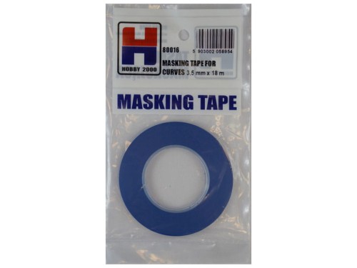 Taśma maskująca 3,5mm do krzywizn 80016 Hobby 2000