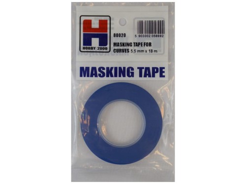 Taśma maskująca 5,5mm do krzywizn 80020 Hobby 2000