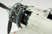 Samolot Mitsubishi A6M2b Zero Fighter Model 21 Zeke 60317 Tamiya