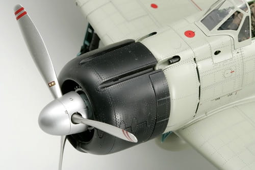 Samolot Mitsubishi A6M2b Zero Fighter Model 21 Zeke 60317 Tamiya