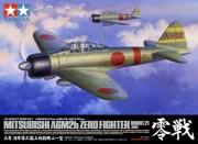 Samolot Mitsubishi A6M2b Zero Fighter Model 21 Zeke 60317 Tamiya