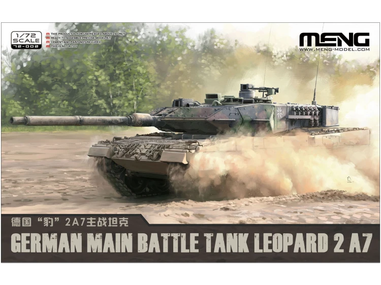 Czołg Leopard 2A7 72-002 Meng