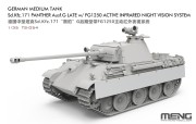 Czołg PzKpfw V Panther Ausf.G Late w/FG1250 TS-054 Meng
