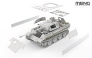Czołg PzKpfw V Panther Ausf.G Late w/FG1250 TS-054 Meng