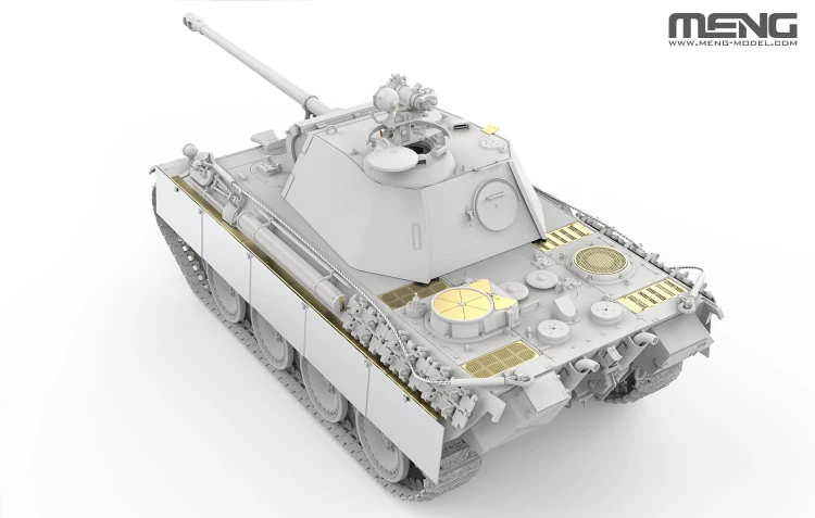 Czołg PzKpfw V Panther Ausf.G Late w/FG1250 TS-054 Meng