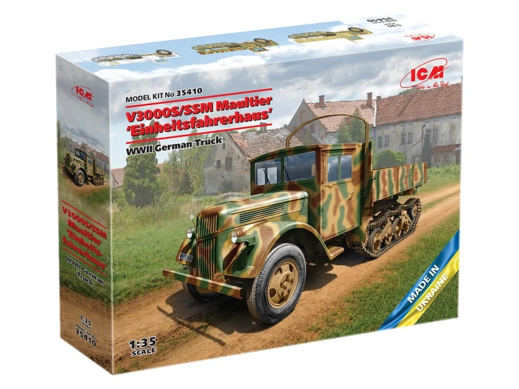 Transporter V3000S/SSM Maultier Einheitsfahrerhaus 35410 ICM