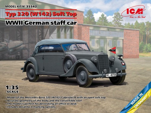 Mercedes-Benz Typ 320 (W142) Soft Top 35542 ICM