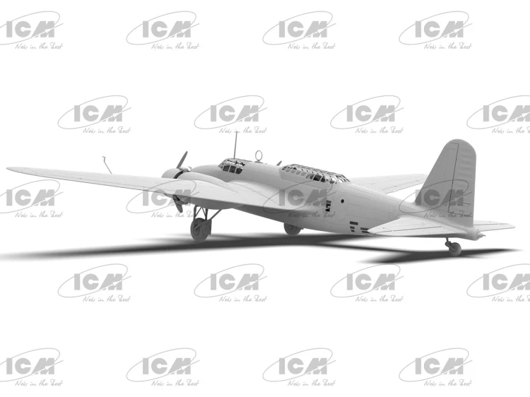 Samolot Ki-21-Ib Sally Japanese Heavy Bomber 48195 ICM
