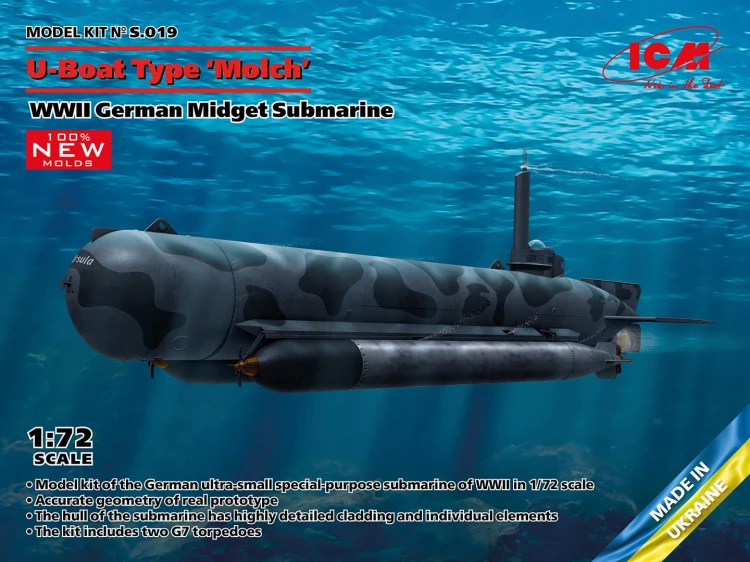 Okręt podwodny U-Boat Type Molch S.019 ICM