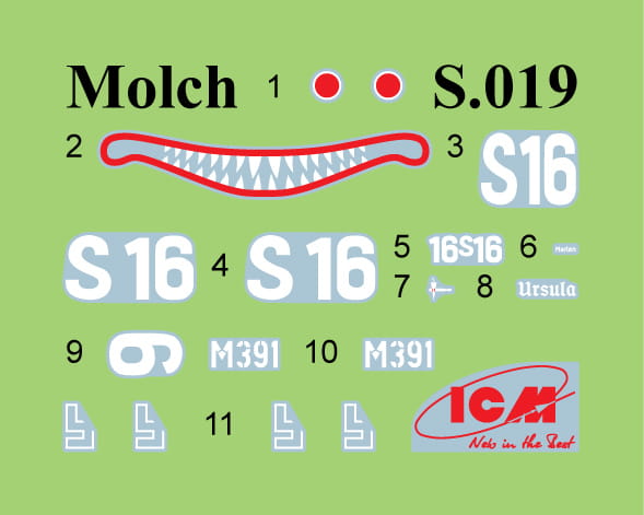Okręt podwodny U-Boat Type Molch S.019 ICM