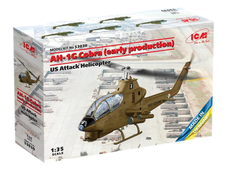 Śmigłowiec Bell AH-1G Cobra Early 53030 ICM