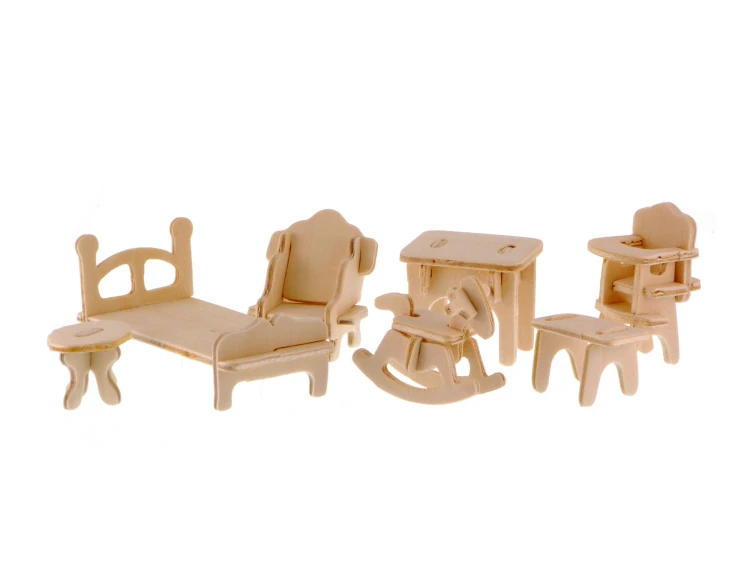 Mebelki dla lalek składanka drewniana P077 Sea-Land