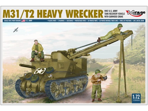 Czołg ciągnik ewakuacyjny M31/T2 720004 Mirage