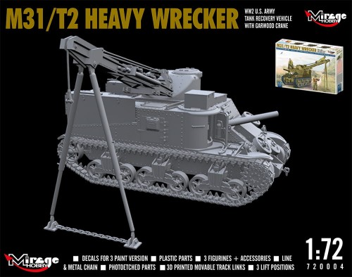 Czołg ciągnik ewakuacyjny M31/T2 720004 Mirage