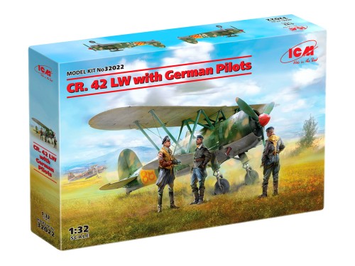 Samolot Fiat CR.42 LW Falco 32022 ICM