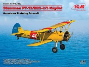 Samolot Stearman PT-13/N2S-2/5 Kaydet 32052 ICM