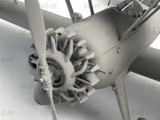 Samolot Stearman PT-13/N2S-2/5 Kaydet 32052 ICM