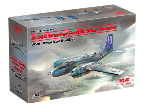 Samolot Douglas A-26B Invader 48285 ICM